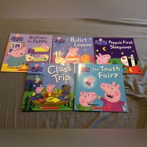5 Peppa Pig Books